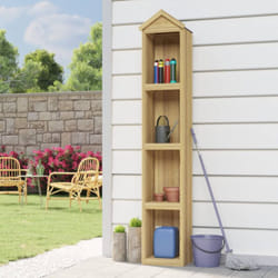 Vidaxl - Abri à outils de jardin 40x33x222 cm Bois de pin imprégné