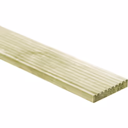 Cette planche de terrasse en bois est parfaite pour décorer des surfaces ou des allées dans votre jardin, sur votre terrasse ...