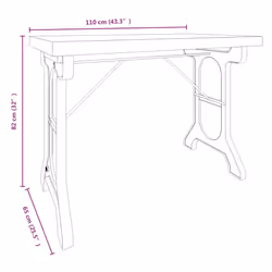 VidaXL 340769 table de cuisine et de salle à manger - Vue supplémentaire 6