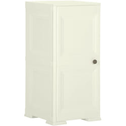 Armoire plastique 40x43x85,5 cm design bois glace à la vanille Vidaxl