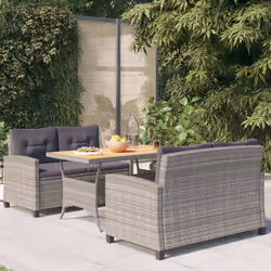 VidaXL 3095248 ensemble de meubles de jardin