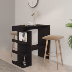 Cette table de bar est le choix parfait pour les petits appartements ou pour les endroits où l'espace est un peu limité. Son  ...