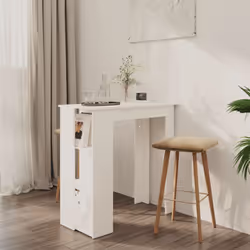 Cette table de bar est le choix parfait pour les petits appartements ou pour les endroits où l'espace est un peu limité. Son  ...