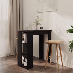 Cette table de bar est le choix parfait pour les petits appartements ou pour les endroits où l'espace est un peu limité. Son  ...