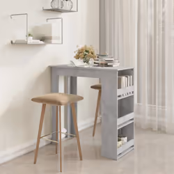 Cette table de bar est le choix parfait pour les petits appartements ou pour les endroits où l'espace est un peu limité. Son  ...
