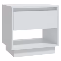 VidaXL 809513, Blanc, Bois, 450 mm, 340 mm, 440 mm, 2 pièce(s)