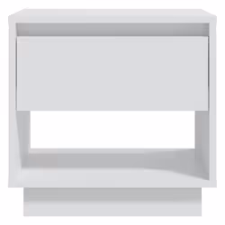 VidaXL 809513 Table de nuit et table de chevet Blanc - Vue supplémentaire 5