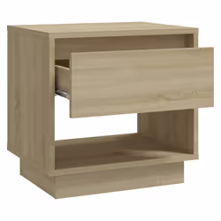 VidaXL 809518 Table de nuit et table de chevet Chêne - Vue supplémentaire 5