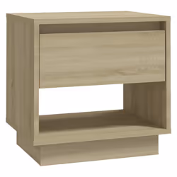 VidaXL 809519 Table de nuit et table de chevet Chêne - Vue supplémentaire 5