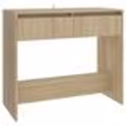 vidaXL Table console chêne sonoma 89x41x76,5 cm bois d'ingénierie - TU