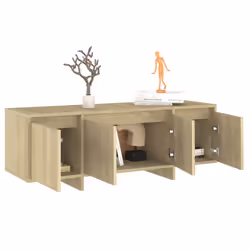 VidaXL 809578 Support TV et centre de divertissement - Vue supplémentaire 4
