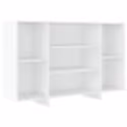 vidaXL Buffet blanc 120x30x75 cm bois d'ingénierie
