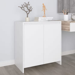 Vidaxl - Buffet Blanc 70x41x75 cm Bois d'ingénierie