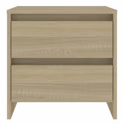 VidaXL 809851 Table de nuit et table de chevet Chêne