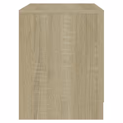 VidaXL 809851 Table de nuit et table de chevet Chêne - Vue supplémentaire 5