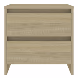 VidaXL 809852 Table de nuit et table de chevet Chêne - Vue supplémentaire 4