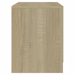VidaXL 809852 Table de nuit et table de chevet Chêne - Vue supplémentaire 6