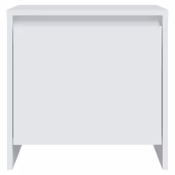 VidaXL 809863 Table de nuit et table de chevet Blanc - Vue supplémentaire 6
