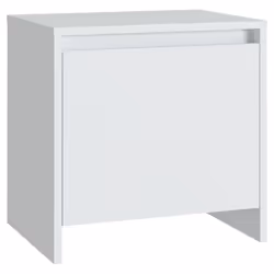 VidaXL 809864 Table de nuit et table de chevet Blanc - Vue supplémentaire 5