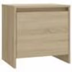 vidaXL Table de chevet chêne sonoma 45x34x44,5 cm bois d'ingénierie - TU
