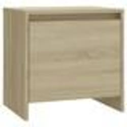 vidaXL Table de chevet chêne sonoma 45x34x44,5 cm bois d'ingénierie - TU