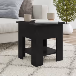 Cette table basse élégante au design moderne est un supplément pratique à votre espace de vie actuel. Cette table d'appoint p ...