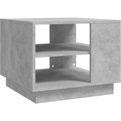 Vidaxl - Table basse gris béton 55x55x43 cm bois d'ingénierie