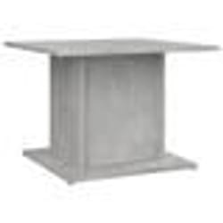 vidaXL Table basse gris béton 55,5x55,5x40 cm bois d'ingénierie - TU