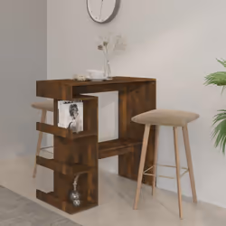 Cette table de bar est le choix parfait pour les petits appartements ou pour les endroits où l'espace est un peu limité. Son ...