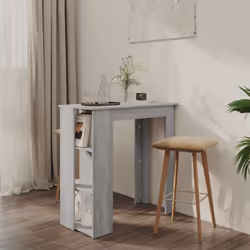 Cette table de bar est le choix parfait pour les petits appartements ou pour les endroits où l'espace est un peu limité. Son  ...