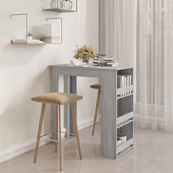 Cette table de bar est le choix parfait pour les petits appartements ou pour les endroits où l'espace est un peu limité. Son  ...
