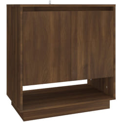 Vidaxl - Buffet Chêne marron 70x41x75 cm Bois d'ingénierie