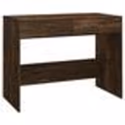 vidaXL Bureau Chêne fumé 101x50x76,5 cm Aggloméré