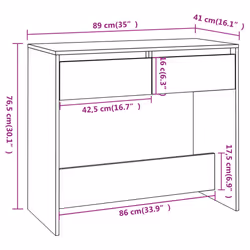 VidaXL 812999 Table à café, latérale et de salon - Vue supplémentaire 8