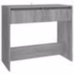 vidaXL Table console sonoma gris 89x41x76,5 cm bois d'ingénierie - TU