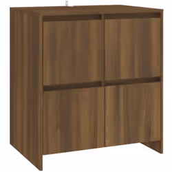 Ce buffet, doté d'un design minimaliste, est un supplément pratique mais également décoratif à votre maison. Avec 4 portes, l ...