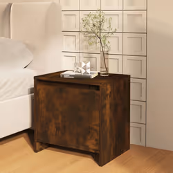 VidaXL 813044 Table de nuit et table de chevet Chêne - Vue supplémentaire 2