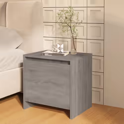VidaXL 813047 Table de nuit et table de chevet Chêne - Vue supplémentaire 2
