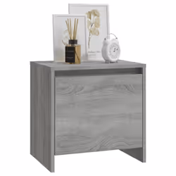 VidaXL 813047 Table de nuit et table de chevet Chêne - Vue supplémentaire 3