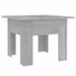 vidaXL Table basse Sonoma gris 55x55x42 cm bois d'ingénierie - TU