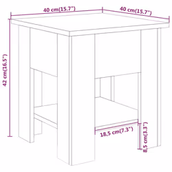 VidaXL 813080 Table à café, latérale et de salon - Vue supplémentaire 6