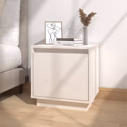 VidaXL 813307 Table de nuit et table de chevet Blanc