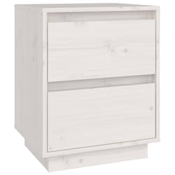 VidaXL 813317 Table de nuit et table de chevet Blanc