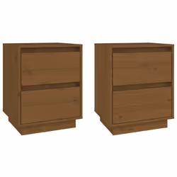 VidaXL 813322, Marron, Bois de pin, 400 mm, 350 mm, 500 mm, 2 pièce(s)