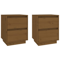VidaXL 813322 Table de nuit et table de chevet Marron
