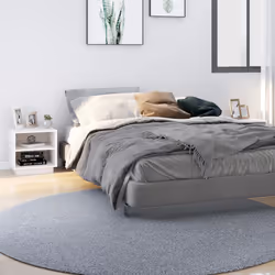 VidaXL 813328 Table de nuit et table de chevet Blanc