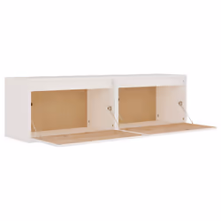 VidaXL 813448 étagères Pin Blanc - Vue supplémentaire 4