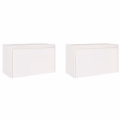 VidaXL 813448 étagères Pin Blanc - Vue supplémentaire 5