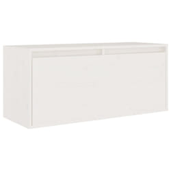 VidaXL 813457 étagères Pin Blanc