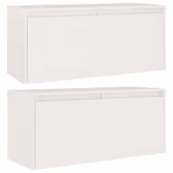 VidaXL 813458 étagères Pin Blanc - Vue supplémentaire 4